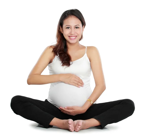 Mujer embarazada. — Foto de Stock