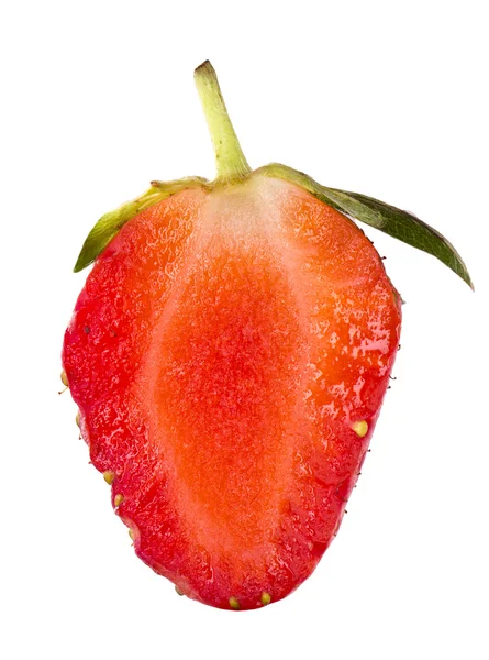 Strawberry fruit slice — Stock Photo, Image