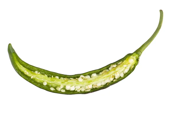 Chili pepper slice — Stock Photo, Image