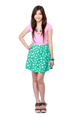 Casual kadın kolları geçti