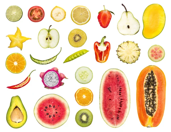 Fruit sliced — Stock Photo, Image