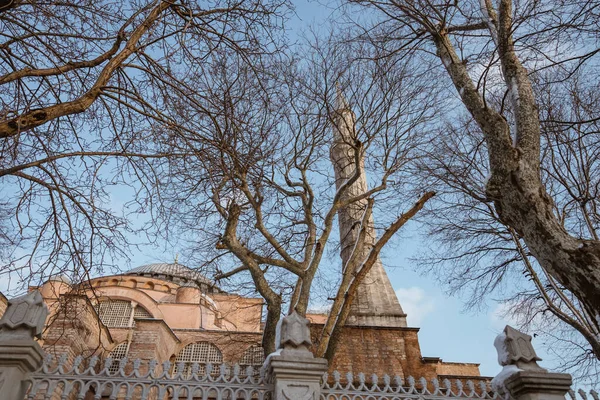 portrait of beautiful architecture of Hagia Sophia istanbul turkey