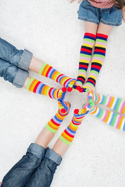 Colorful socks Royalty Free Stock Images