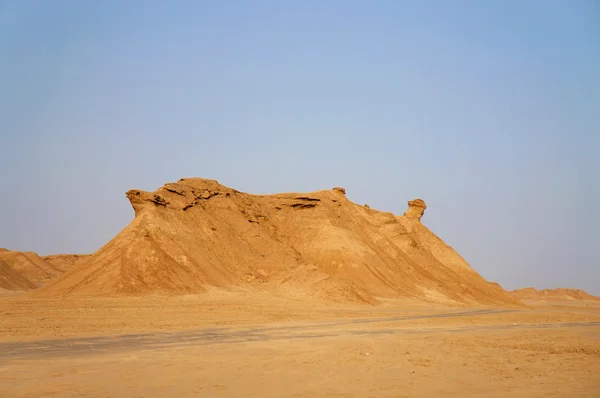 Песчаная гора пустыни Сахара в Африке — стоковое фото