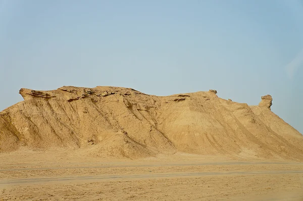 Sand mountain of the Sahara desert in Africa — Stock Photo, Image