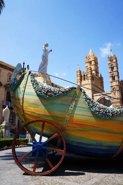saint rosalia, palermo, Sicilya Hatıra vagon