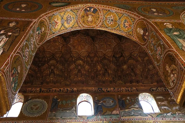 The Palatine Chapel of Palermo in Sicily — Stock Photo, Image