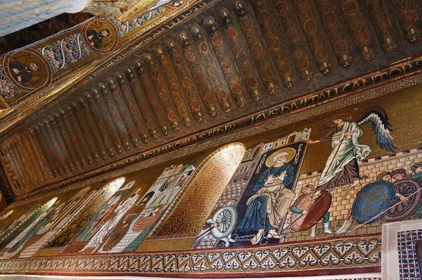 La Capilla Palatina de Palermo en Sicilia — Foto de Stock