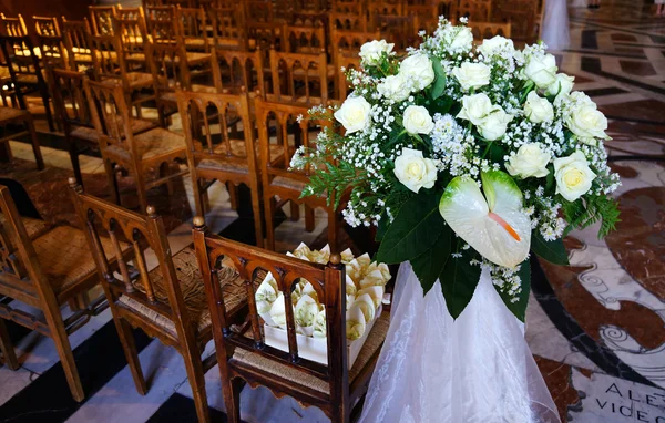 Decorações florais do casamento Imagens De Bancos De Imagens