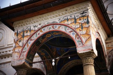 Romanya polovragi manastır kilisesi