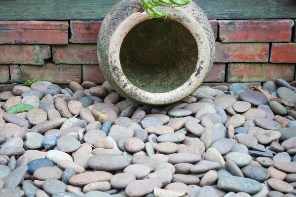 Tuin aarden pot — Stockfoto