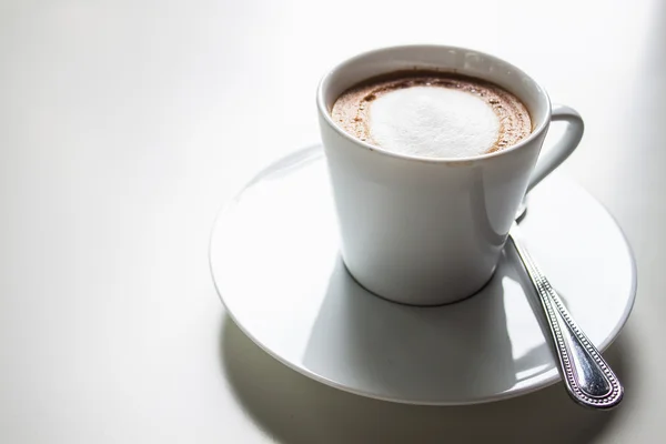 Cappuccino caliente — Foto de Stock