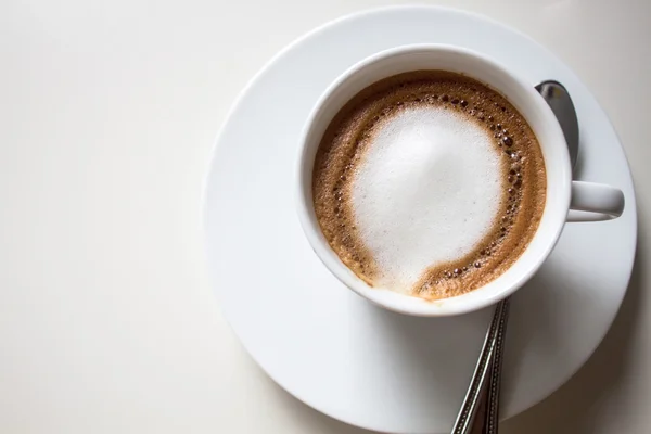 Cappuccino caliente — Foto de Stock