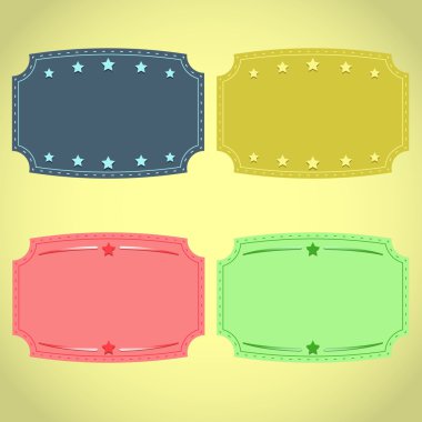 Vintage ve retro tasarım rozeti,