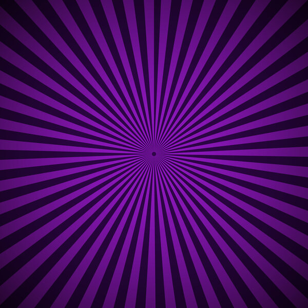Фиолетовые радиальные лучи абстрактный фон
