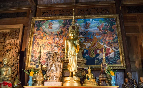 Images de Bouddha sur l'autel — Photo