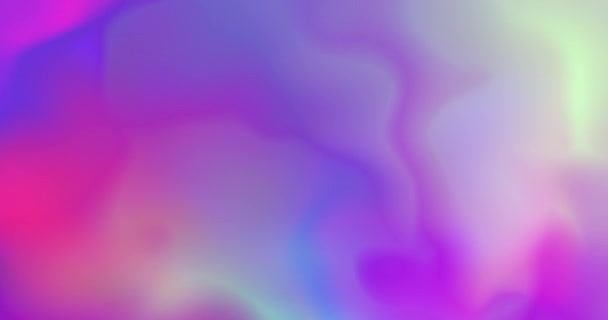 Abstract Animated Blurred Neon Gradient Moving Colorful Abstract Graphic Trendy — Stock Video