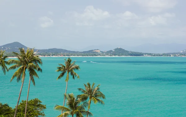 Koh Samui Insel anzeigen — Stockfoto