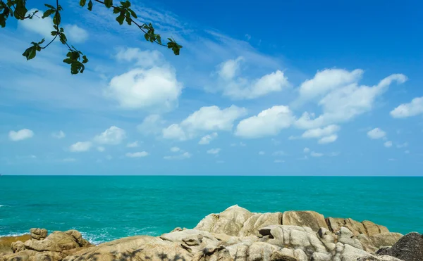 Zee en wolken — Stockfoto