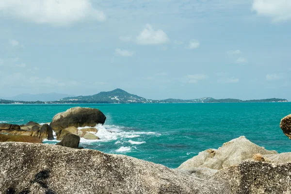 kıyı şeridi samui Tayland at