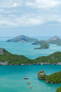 Deniz Parkı: turist teknesi angthong deniz milli park viewp