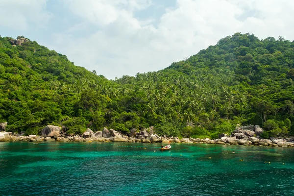 Isola tropicale Koh Tao, Thailandia — Foto Stock