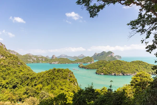 Marine park: angthong marine nationalpark aussichtspunkt — Stockfoto