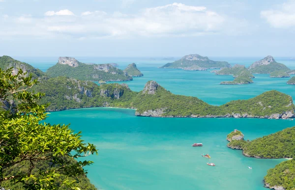 Marine park: angthong marine nationalpark aussichtspunkt — Stockfoto