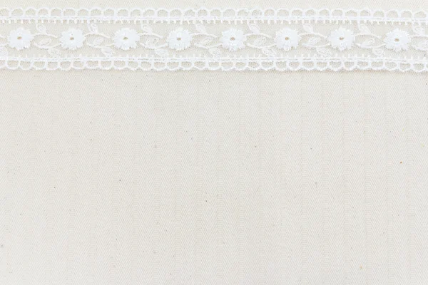 Lace Fabric frame — Stock Photo, Image