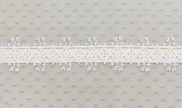 Lace Fabric frame — Stock Photo, Image