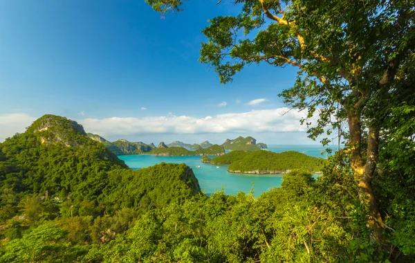 アーントーン海上国立公園視点、サムイ島、タイ — ストック写真