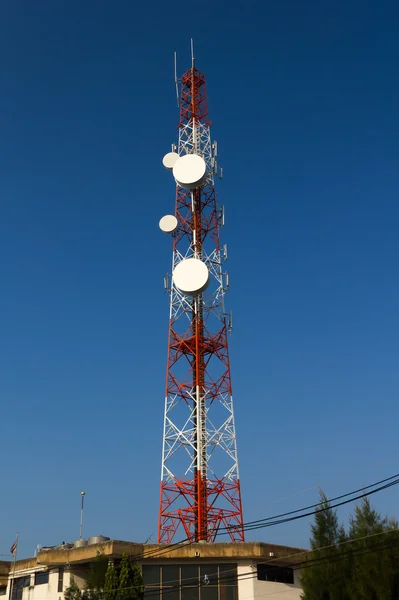 Communication towers — Stock Photo, Image