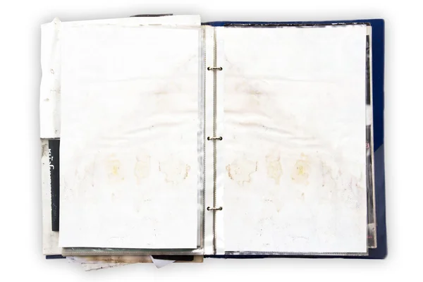 Eski kağıt belge yığını — Stok fotoğraf