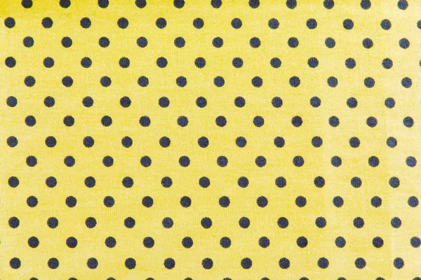 Black dots on Yellow Background — Stock Photo, Image