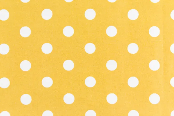 Białe kropki na żółtym tle — Zdjęcie stockowe