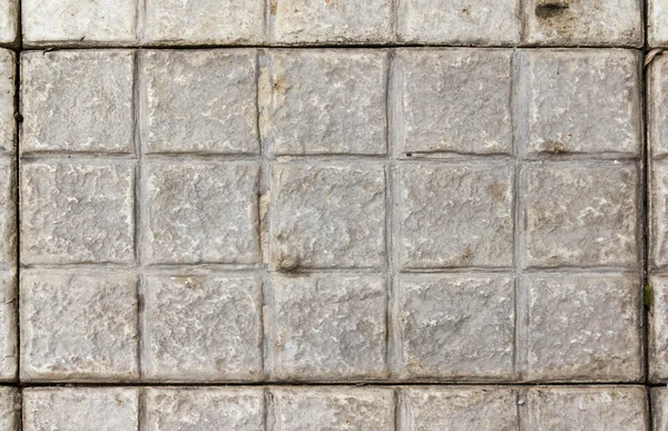 Mauer aus Betonquadraten — Stockfoto