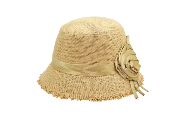 Tkania izolat kapelusz — Zdjęcie stockowe