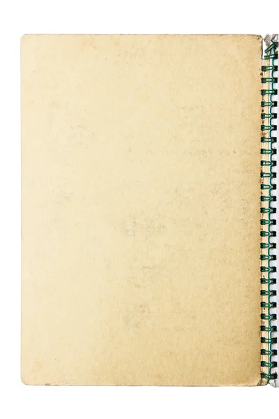 Eleje-ból papír notebook cover — Stock Fotó