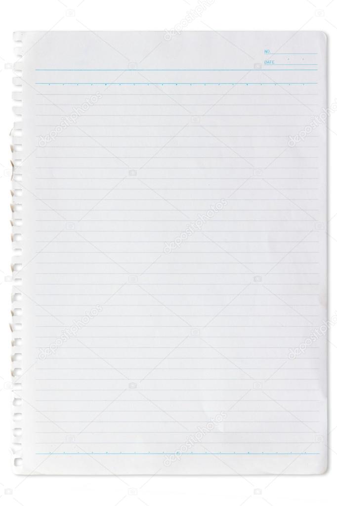 A page ripped — Stock Photo © studio306stock #33648441