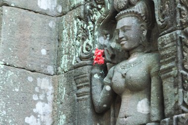 wat phou, peri heykeli