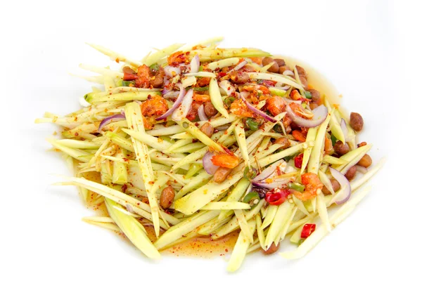 Insalata di mango piccante tailandese — Foto Stock