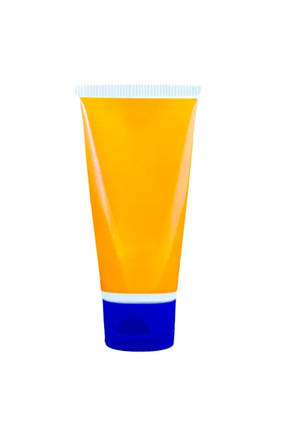 Tubo de creme ou gel recipiente cosmético — Fotografia de Stock