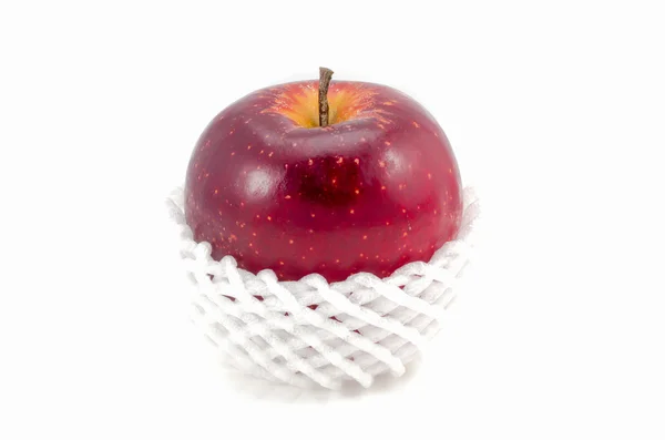 Kırmızı elma meyve — Stok fotoğraf