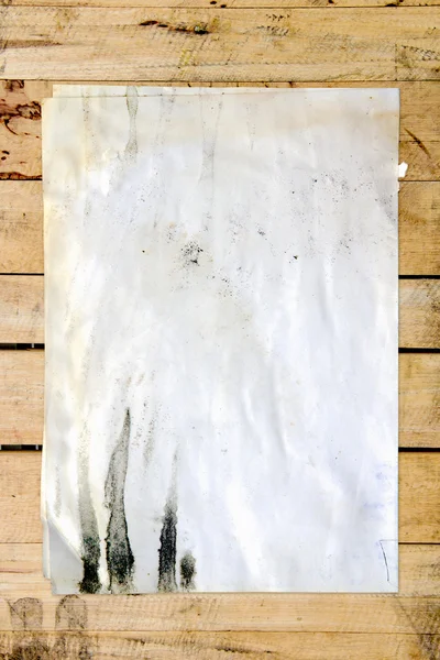 Kirli ve eski bir kağıt — Stok fotoğraf
