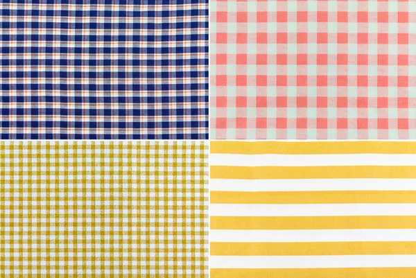 Plaid farbic pattern — Stock Photo, Image