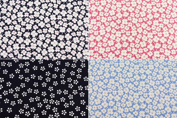 Floral pattern. Flowers fabric — Stock Photo, Image
