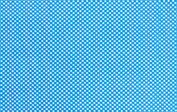 Blue Square Fabric — Stock Photo, Image