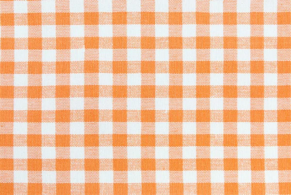 Orange tablecloth pattern — Stock Photo, Image