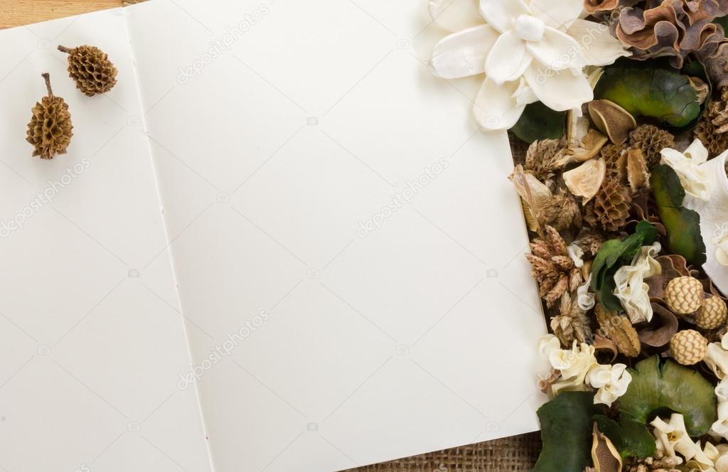 Potpourri-Dry flowers frame