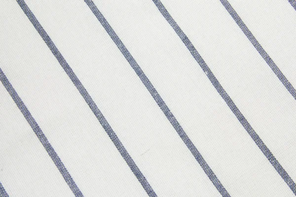 Blue striped Tablecloth — Stock Photo, Image